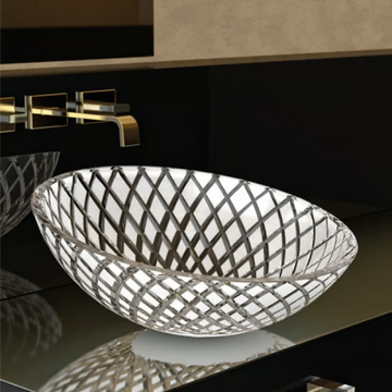 XENI - Countertop single glass washbasin by Glass Design - view 3